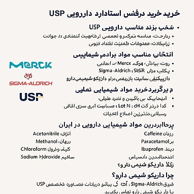 راهنمای جامع خرید و تشخیص اصالت مواد شیمیایی و رفرنس استاندارد دارویی در ایران
